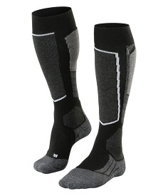 【送料無料】 ファルケ メンズ 靴下 アンダーウェア SK2 Cashmere Intermediate Knee High Skiing Socks 1-Pair Black Mix