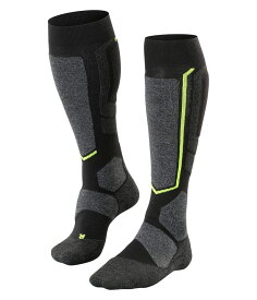 【送料無料】 ファルケ メンズ 靴下 アンダーウェア SB2 Intermediate Knee High Snowboarding Socks 1-Pair Black Mix