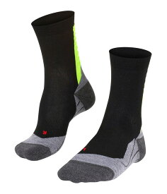 【送料無料】 ファルケ メンズ 靴下 アンダーウェア Achilles Running Socks Black