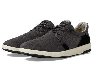 �t���[�V���C�� �����Y �V���[�Y �X�j�[�J�[ ���[�X Florsheim Crossover Canvas Elastic Lace Slip-On Sneaker Black Canvas �u���b�N