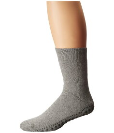 【送料無料】 ファルケ メンズ 靴下 アンダーウェア Homepads Slipper Socks Light Grey Mela