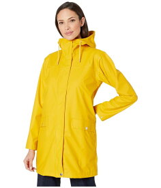 【送料無料】 ヘリーハンセン レディース コート アウター Moss Raincoat Essential Yello