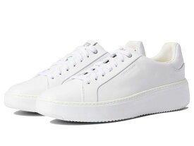 【送料無料】 コールハーン レディース スニーカー シューズ Grandpro Cloudfeel Topspin Sneaker White/White