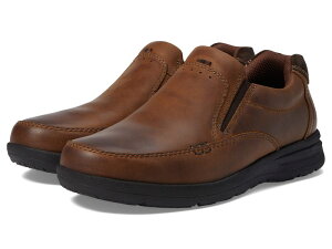 �m���u�b�V�� �����Y �V���[�Y �X���b�|���E���[�t�@�[ Nunn Bush Cam Moc Toe Slip-On Brown Crazy Hor �u���E��