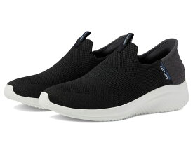 【送料無料】 スケッチャーズ レディース スニーカー シューズ Ultra Flex 3.0 - Smooth Step - Slip Ins Black