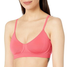 【送料無料】 カルバン クライン アンダーウェア レディース ブラジャー アンダーウェア Bonded Flex Lightly Lined Bralette Cerise Lipstick