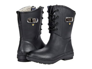 {OX fB[X V[Y u[cECu[c vXTCY [X Bogs Amanda Plush II Lace Black ubN