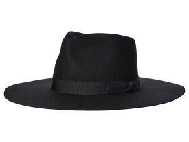 【送料無料】 サンディエゴハット レディース 帽子 アクセサリー Wool Felt Stiff Brim Fedora w/ Bow Trim Black