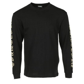 【送料無料】 プレジャーズ メンズ シャツ トップス Old E Heavyweight Long Sleeve Black