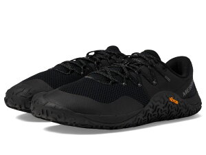  Y V[Y Xj[J[ Merrell Trail Glove 7 Black/Black ubN