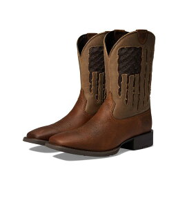 AAg Y V[Y u[cECu[c Ariat Sport My Country VentTEK Western Boot Faithful Brown uE