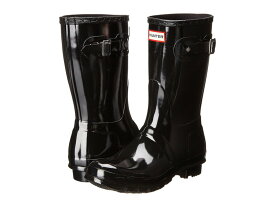 【送料無料】 ハンター レディース ブーツ・レインブーツ シューズ Original Short Gloss Black
