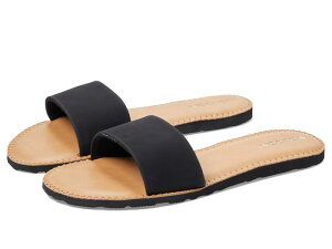 �{���R�� ���f�B�[�X �V���[�Y �T���_�� Volcom Simple Slide Sandals Black 1 �u���b�N