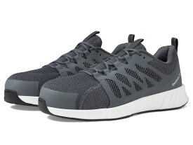 【送料無料】 リーボック メンズ スニーカー シューズ Fusion Flexweave Work EH Comp Toe Charcoal