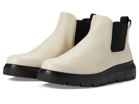 【送料無料】 エコー レディース ブーツ・レインブーツ シューズ Nouvelle Hydromax Water-Resistant Chelsea Boot Limestone