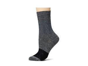 �X�}�[�g�E�[�� ���f�B�[�X �A���_�[�E�F�A �C�� Smartwool Everyday Color-Block Cable Crew Socks Charcoal �`���R�[��