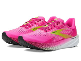 【送料無料】 ブルックス レディース スニーカー シューズ Hyperion Max Pink Glo/Green/