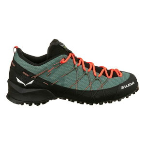 �T���� ���f�B�[�X �V���[�Y �X�j�[�J�[ SALEWA Wildfire 2 Duck Green/Blac �O���[��