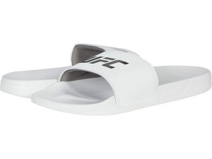 ���[�G�t�V�[ �����Y �V���[�Y �T���_�� UFC Octagon Slide White/Black �z���C�g