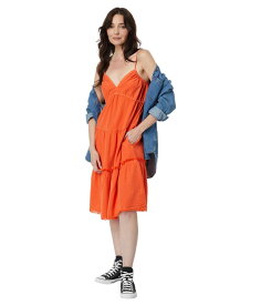【送料無料】 カットフロムザクロス レディース ワンピース トップス Zaniah - Short Dress w/ Side Pockets Tangerine