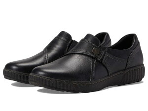 N[NX fB[X V[Y Xb|E[t@[ Black Leather Clarks Caroline Pearl