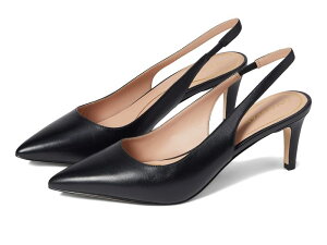 �R�[���n�[�� ���f�B�[�X �V���[�Y �q�[�� Cole Haan Vandam Sling Pump 65 Black Leather �u���b�N