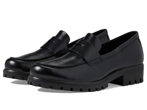 GR[ fB[X V[Y Xb|E[t@[ ECCO Modtray Penny Loafer Black Leather