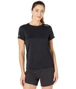 yz 2XU fB[X Vc gbvX Aero T-Shirt Black/Silver Re
