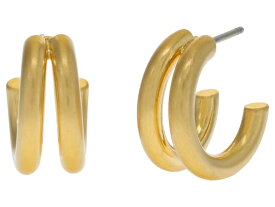 【送料無料】 メイドウェル レディース ピアス・イヤリング アクセサリー Split Mini Hoop Earrings Vintage Gold