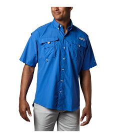【送料無料】 コロンビア メンズ シャツ トップス Bahama II Short Sleeve Shirt Vivid Blue