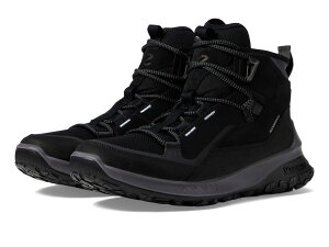 GR[ Y V[Y u[cECu[c ECCO Sport Ultra Terrain Waterproof Mid Hiking Boot Black/Black/Bla ubN