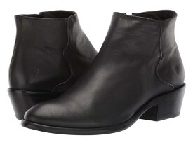 【送料無料】 フライ レディース ブーツ・レインブーツ シューズ Carson Piping Bootie Black Soft Full