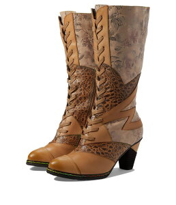 XvOXebv fB[X V[Y u[cECu[c L'Artiste by Spring Step Malagie Croco Beige Multi x[W