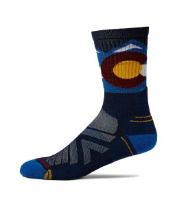 �X�}�[�g�E�[�� �����Y �A���_�[�E�F�A �C�� Smartwool Hike Light Cushion Colorado Crew Socks Laguna Blue �u���[