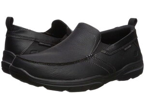 XPb`[Y Y V[Y Xb|E[t@[ bNXtBbg SKECHERS Relaxed Fit Harper - Forde Black Leather ubN