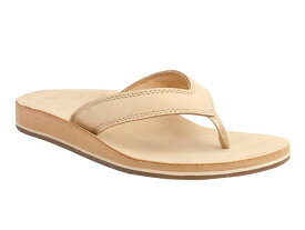 【送料無料】 レヴィタライン レディース サンダル シューズ Seaside Flip-Flop Almond