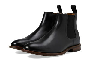 t[VC Y V[Y IbNXtH[h u[c Florsheim Rucci Plain Toe Gore Boot Black ubN