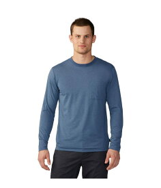 【送料無料】 マウンテンハードウェア メンズ シャツ トップス Low Exposure Long Sleeve Zinc