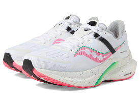 【送料無料】 サッカニー レディース スニーカー シューズ Tempus White/Vizi Pink