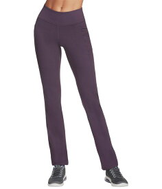 【送料無料】 スケッチャーズ レディース カジュアルパンツ ボトムス GO WALK Pants Regular Length Dark Purple