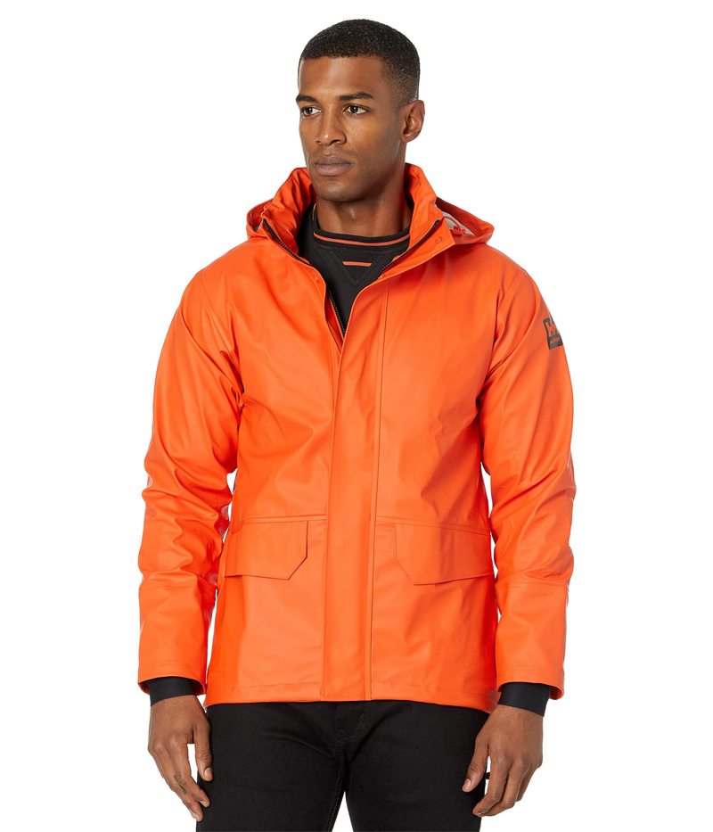 【送料無料】 ヘリーハンセン メンズ コート アウター Gale Rain Jacket Dark Orangeのサムネイル