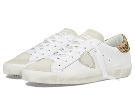 【送料無料】 フィリップモデル レディース スニーカー シューズ PRSX Low Sneaker Veau Leo/Blanc