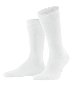 【送料無料】 ファルケ メンズ 靴下 アンダーウェア Cotton Family Socks White