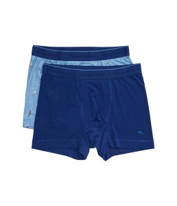 �g�b�~�[�o�n�} �����Y �A���_�[�E�F�A �{�N�T�[�p���c ���b�V�� Tommy Bahama 2-Pack Mesh Tech Boxer Briefs Navy/Blue Parro �l�C�r�[