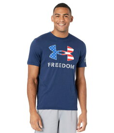 【送料無料】 アンダーアーマー メンズ シャツ トップス New Freedom Logo T-Shirt Academy/Red/Ste