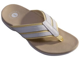 【送料無料】 レヴィタライン レディース サンダル シューズ Webbed Flip-Flop Pastel Yellow