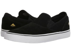 yz GJ Y Xj[J[ V[Y Wino G6 Slip-On Black/White/Gol