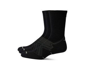 �X�}�[�g�E�[�� �����Y �A���_�[�E�F�A �C�� Smartwool Run Cold Weather Targeted Cushion Crew Socks 3-Pack Black �u���b�N
