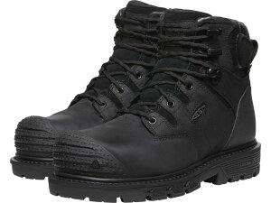 L[ Y V[Y u[cECu[c KEEN Utility Camden 6" Waterproof Black/Black ubN