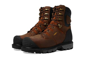 L[ Y V[Y u[cECu[c KEEN Utility Camden 8" Waterproof 600G Leather Brown/B uE